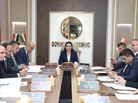 Duhok Polytechnic University Council Holds Its First Regular Meeting