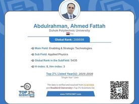 Four Academics from Duhok Polytechnic University Included in the World’s Top 2% of Scientists