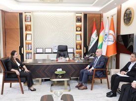 President of Duhok Polytechnic University Receives a Delegation from the Ministry of Higher Education and Scientific Research