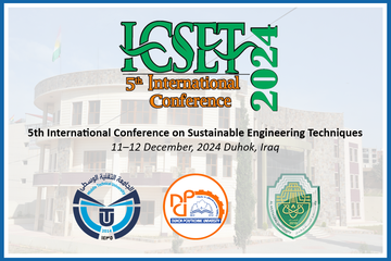 5th International Conference on Sustainable Engineering Techniques