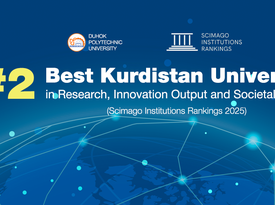 DPU ranks 2nd in Kurdistan and 12th in Iraq