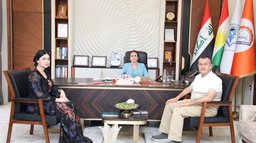 President of Duhok Polytechnic University Receives Representative of the Nishtman Strategy Institute