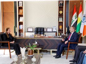 President of DPU received the new Board of Directors of Duhok Chamber of Commerce & Industry
