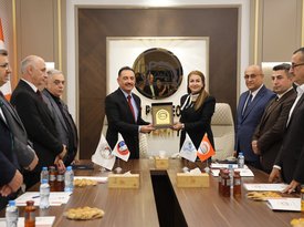 Signing a memorandum of understanding between Duhok Polytechnic University and the University of Mosul.